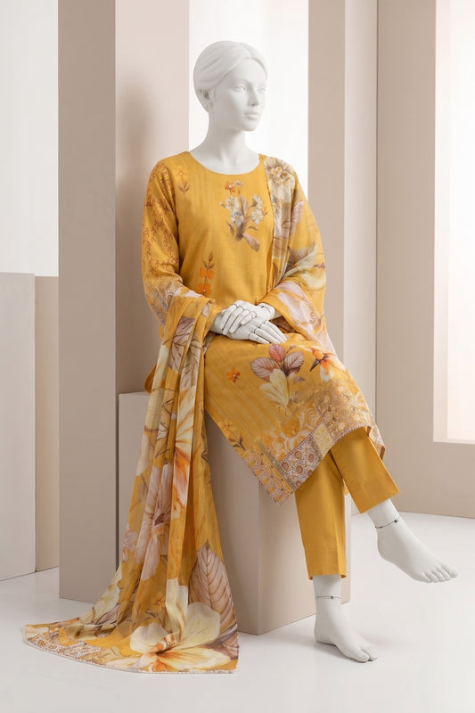 Printed Lawn Unstitched 3 Piece - 12621205