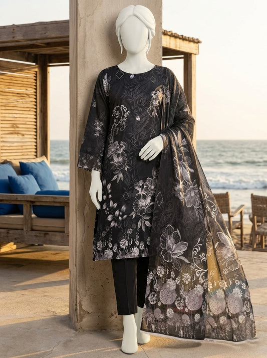 Printed Lawn Unstitched 3 Piece - 12581103
