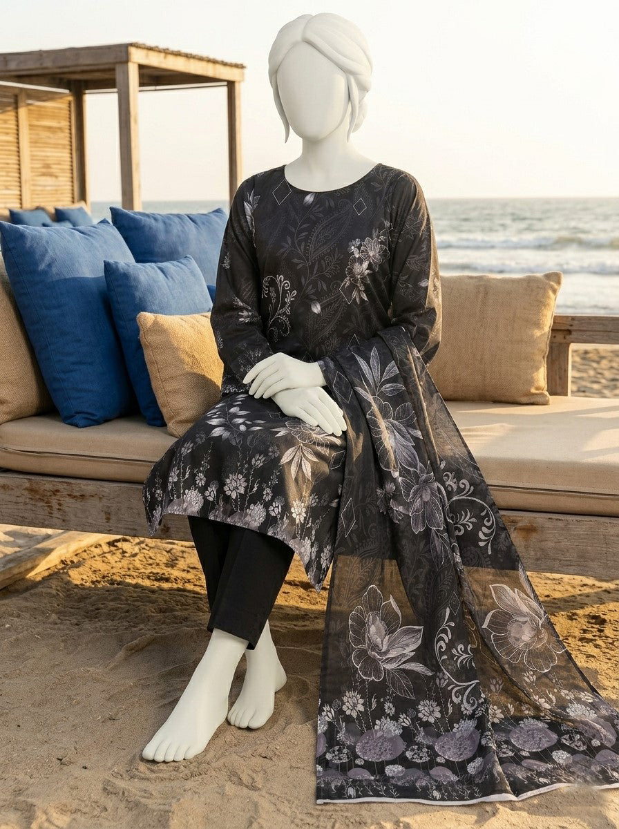 Printed Lawn Unstitched 3 Piece - 12581103