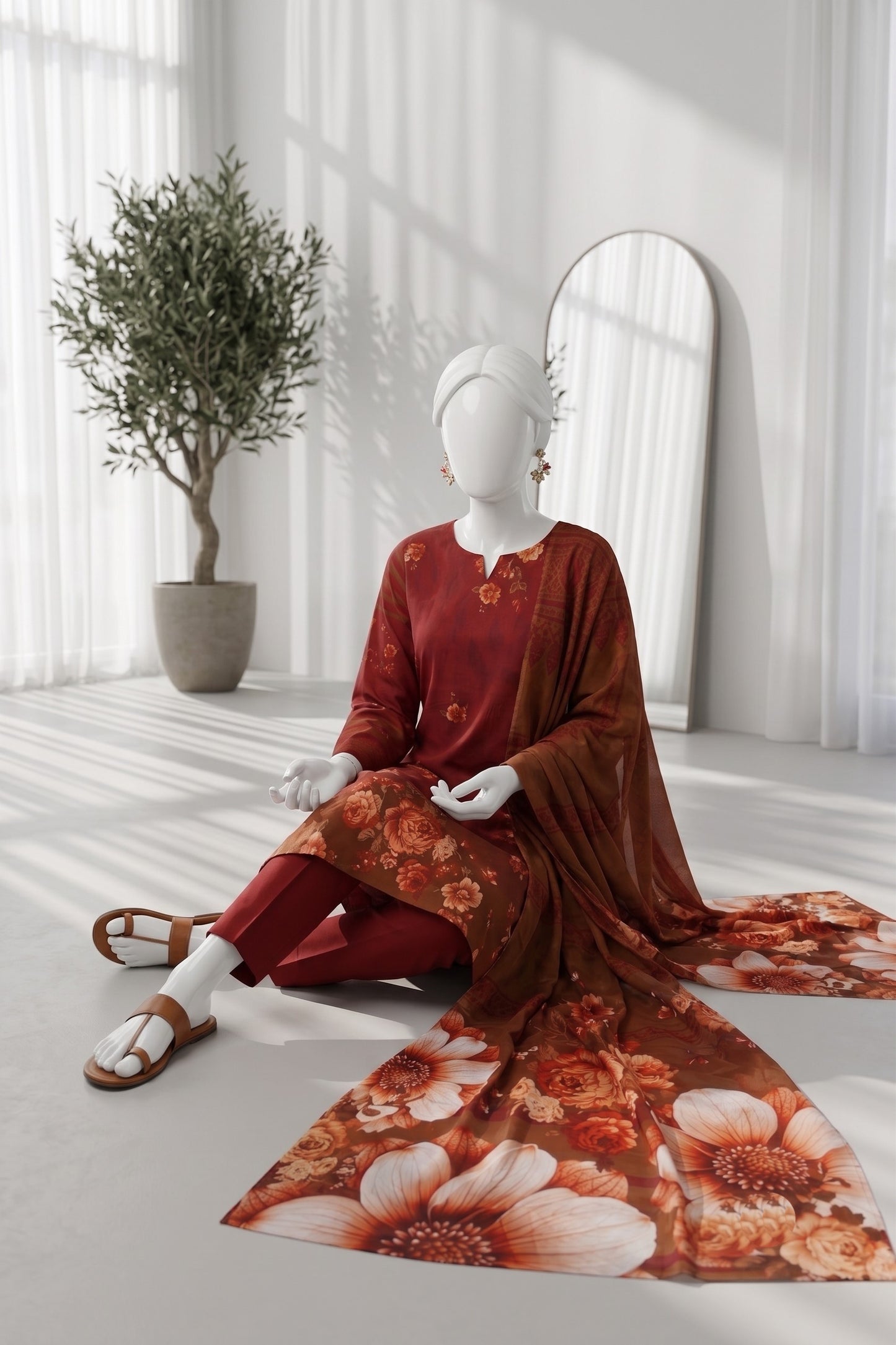 Printed Lawn Unstitched 3 Piece - 12661405