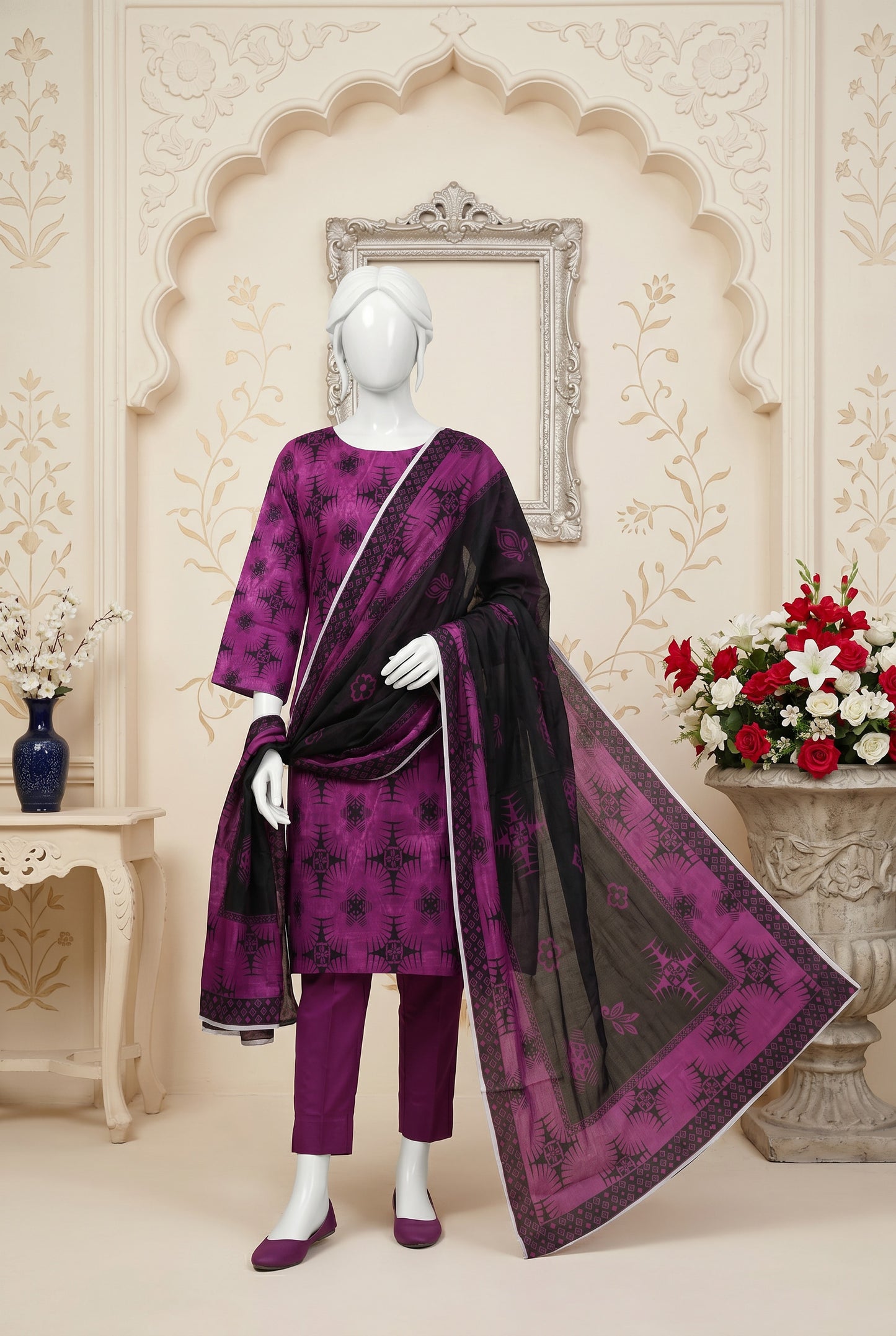 Printed Lawn Unstitched 3 Piece - 12500304