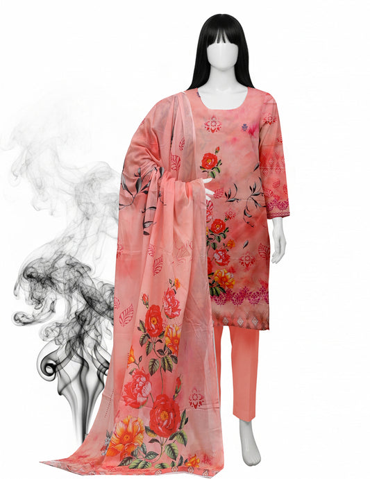 Printed Lawn Unstitched 3 Piece - 11661105