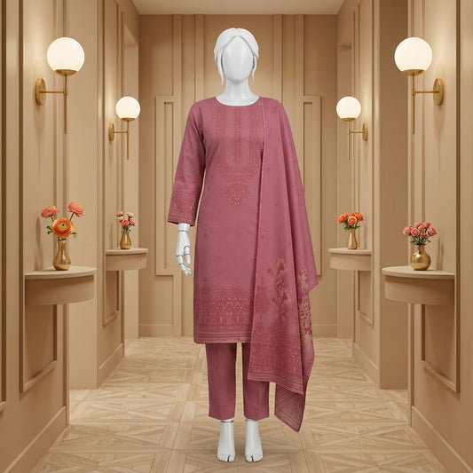 Printed Lawn Unstitched 3 Piece - 11450601