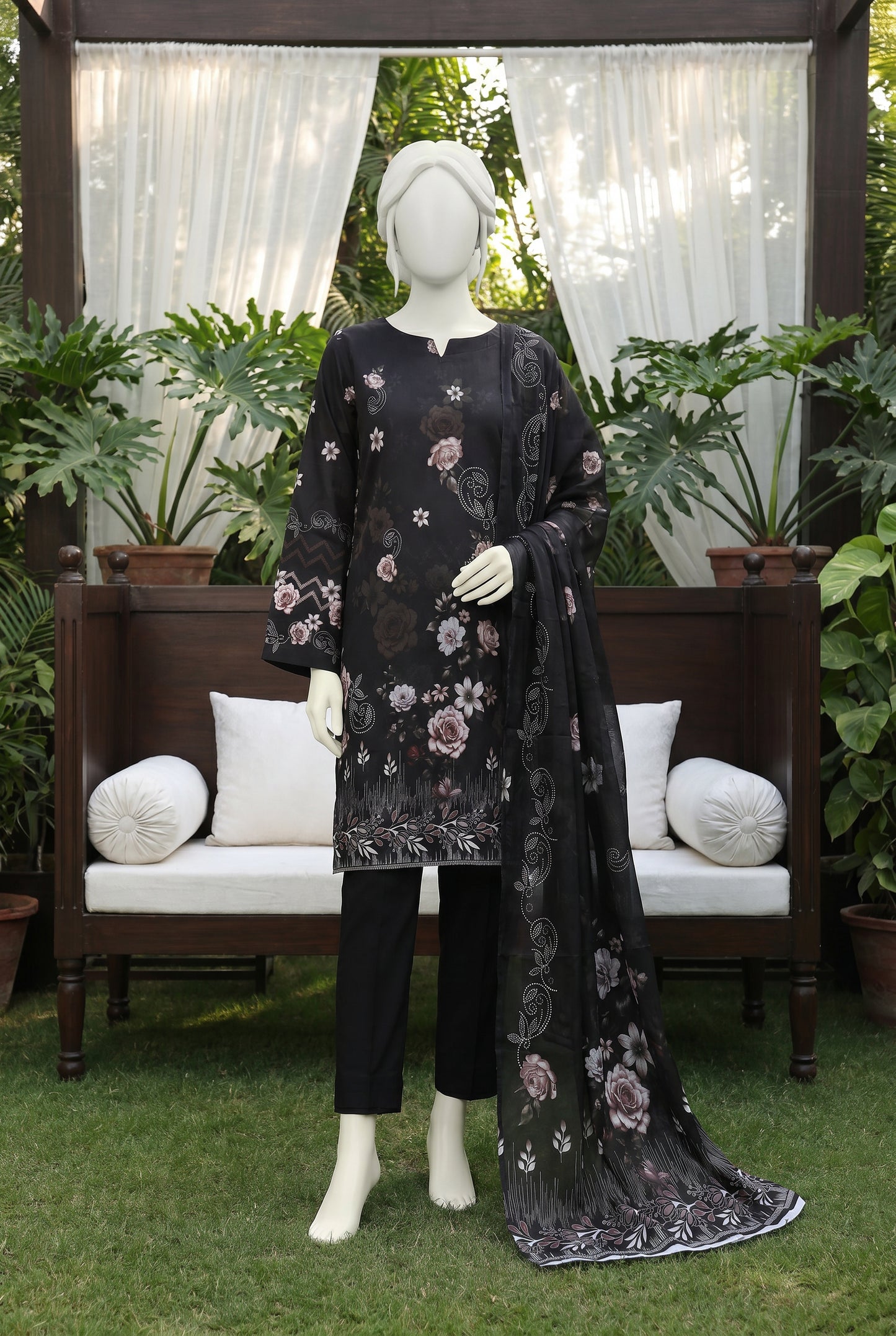 Printed Lawn Unstitched 3 Piece - 12530905