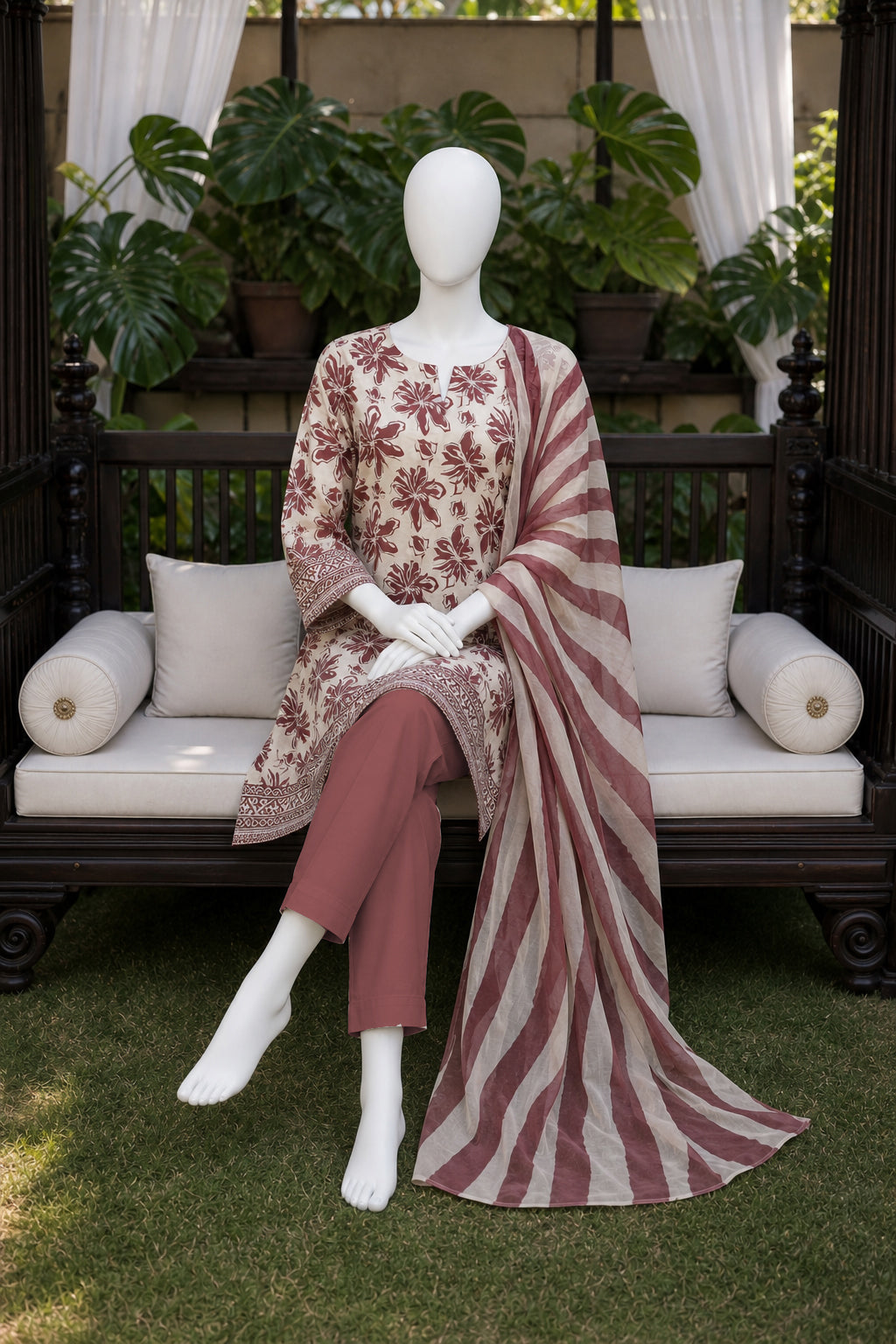 Printed Lawn Unstitched 3 Piece - 12520204