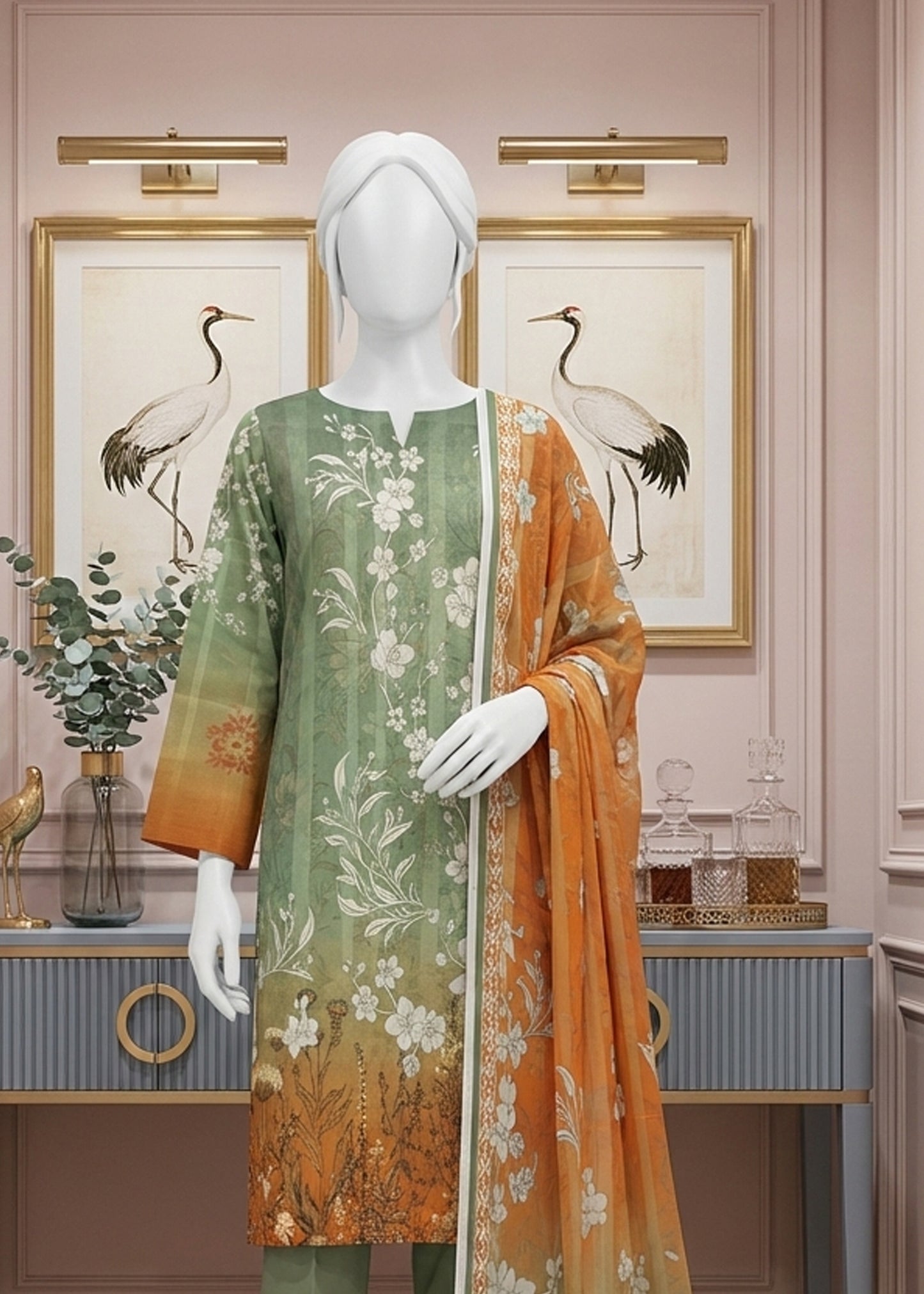 Printed Lawn Unstitched 3 Piece - 11330203