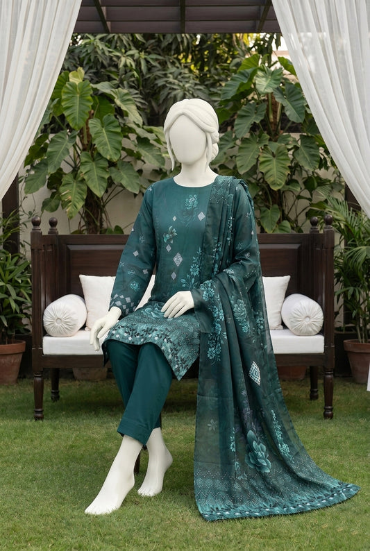 Printed Lawn Unstitched 3 Piece - 12530904