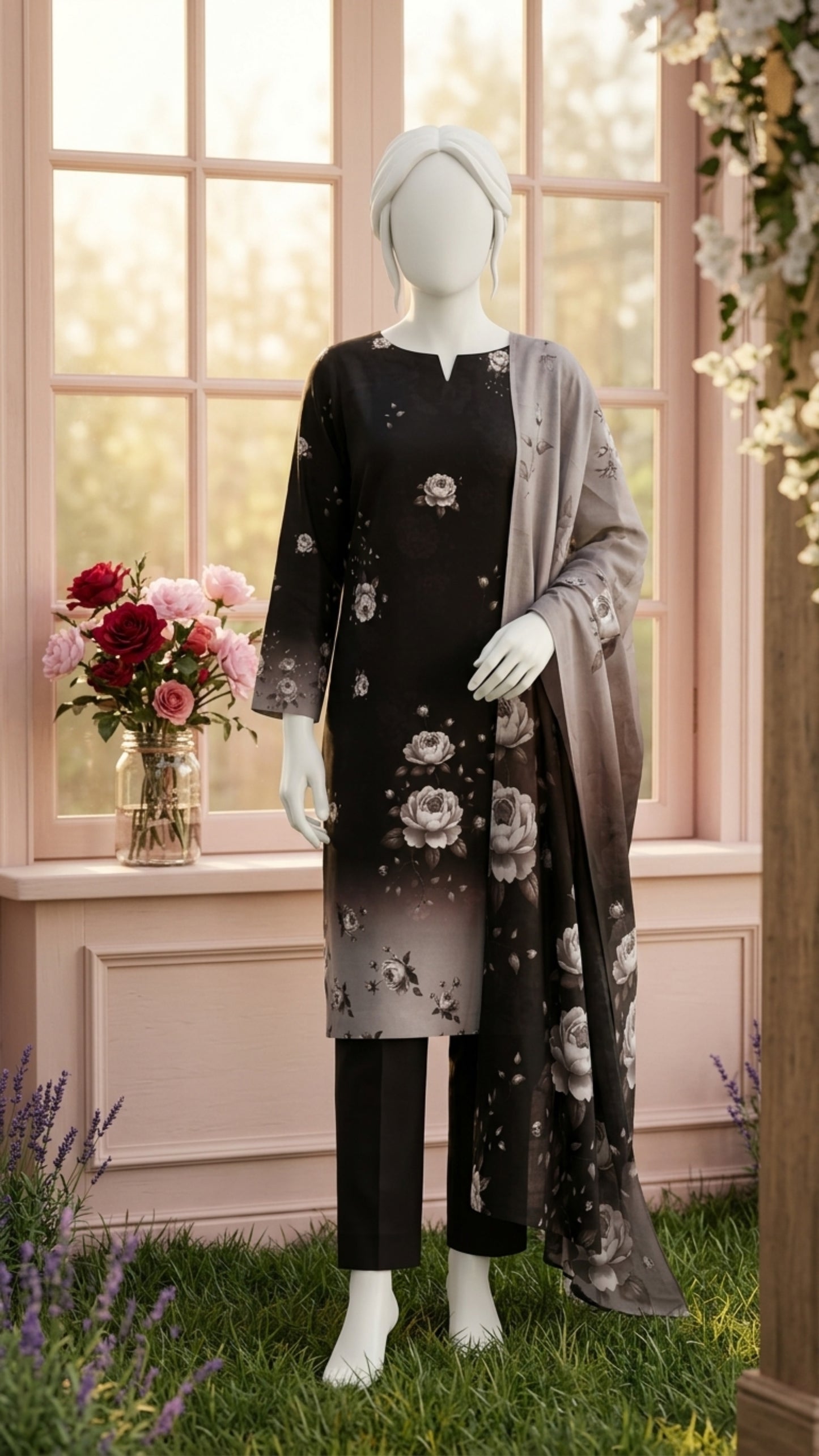 Printed Lawn Unstitched 3 Piece - 12470605