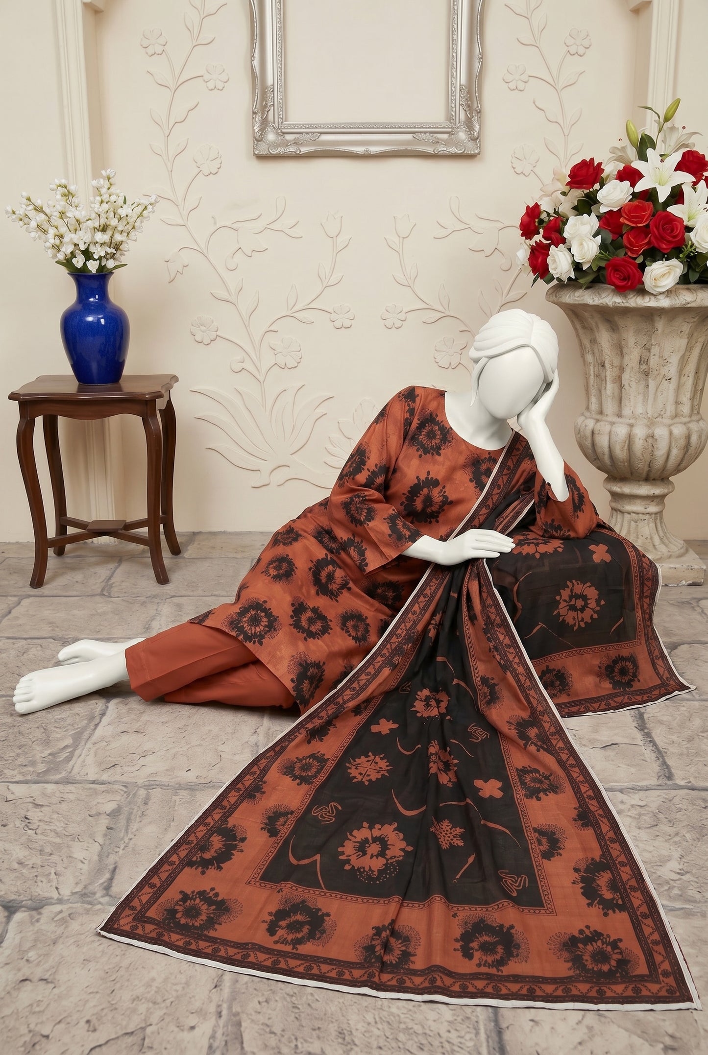Printed Lawn Unstitched 3 Piece - 12500305