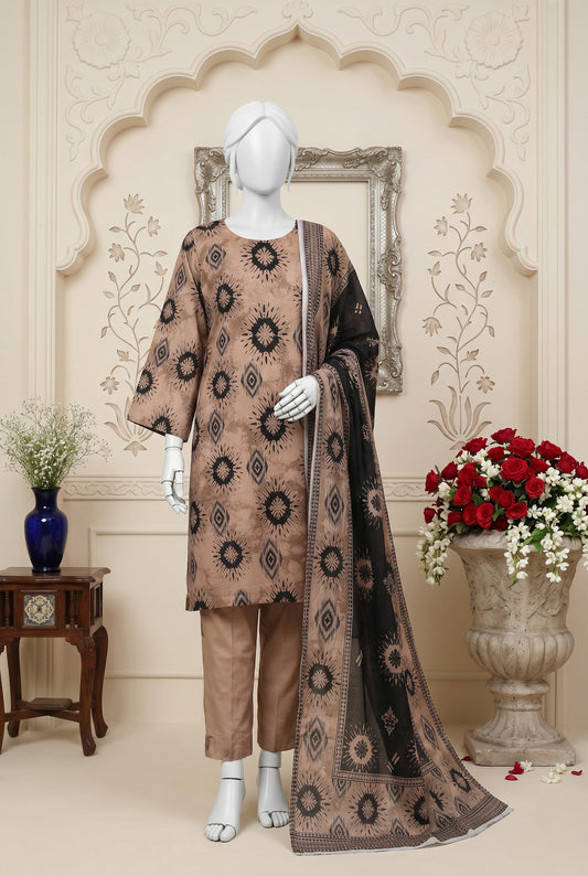 Printed Lawn Unstitched 3 Piece - 12500303
