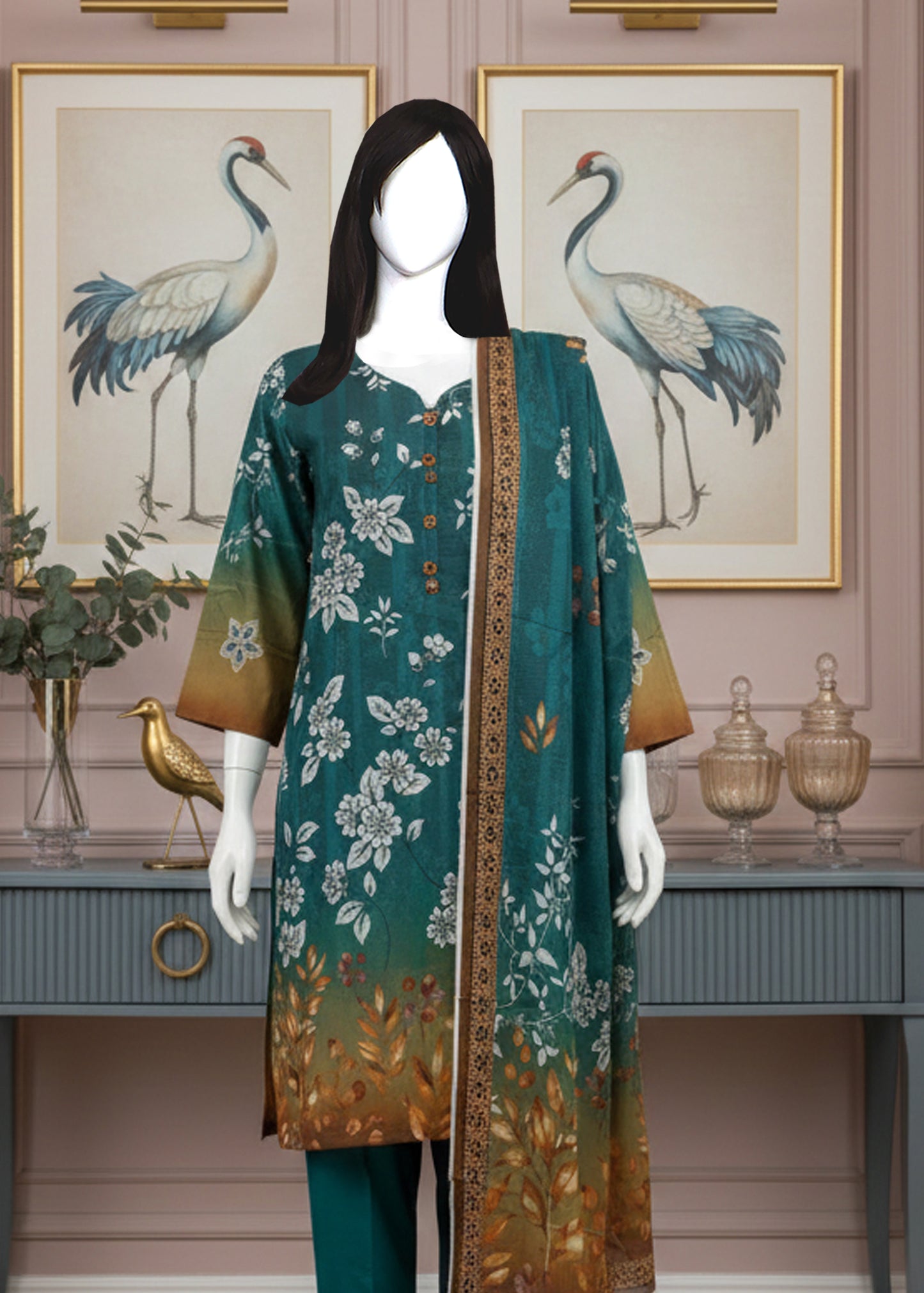 Printed Lawn Unstitched 3 Piece - 11330202