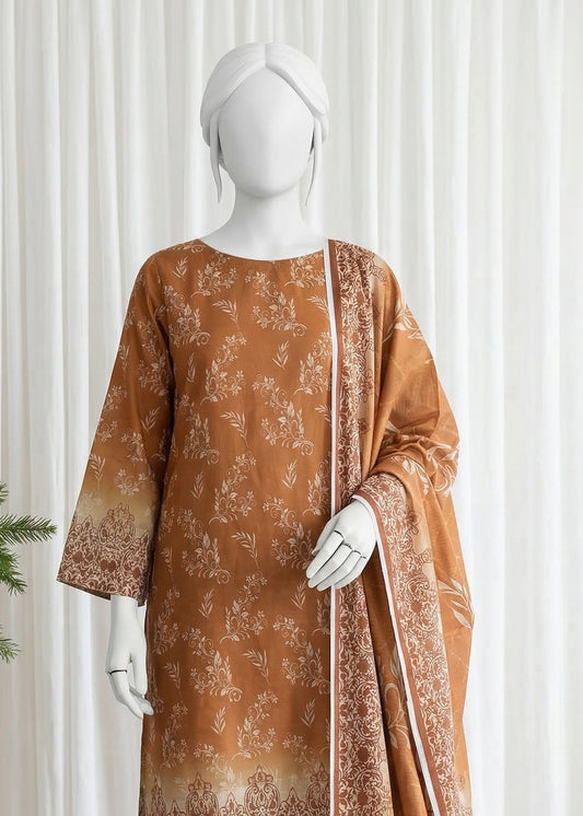 Printed Lawn Unstitched 3 Piece - 11430308