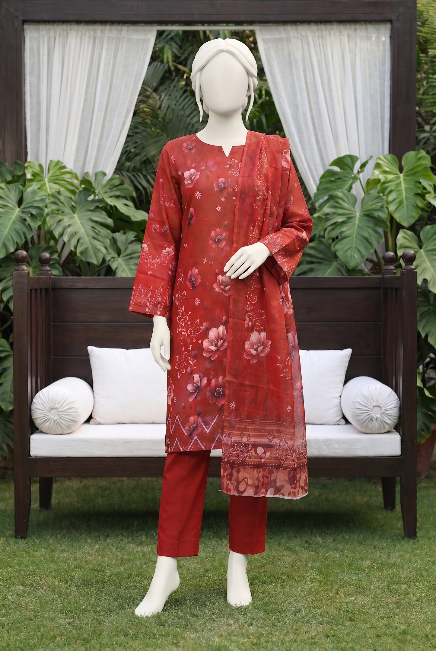 Printed Lawn Unstitched 3 Piece - 12530903