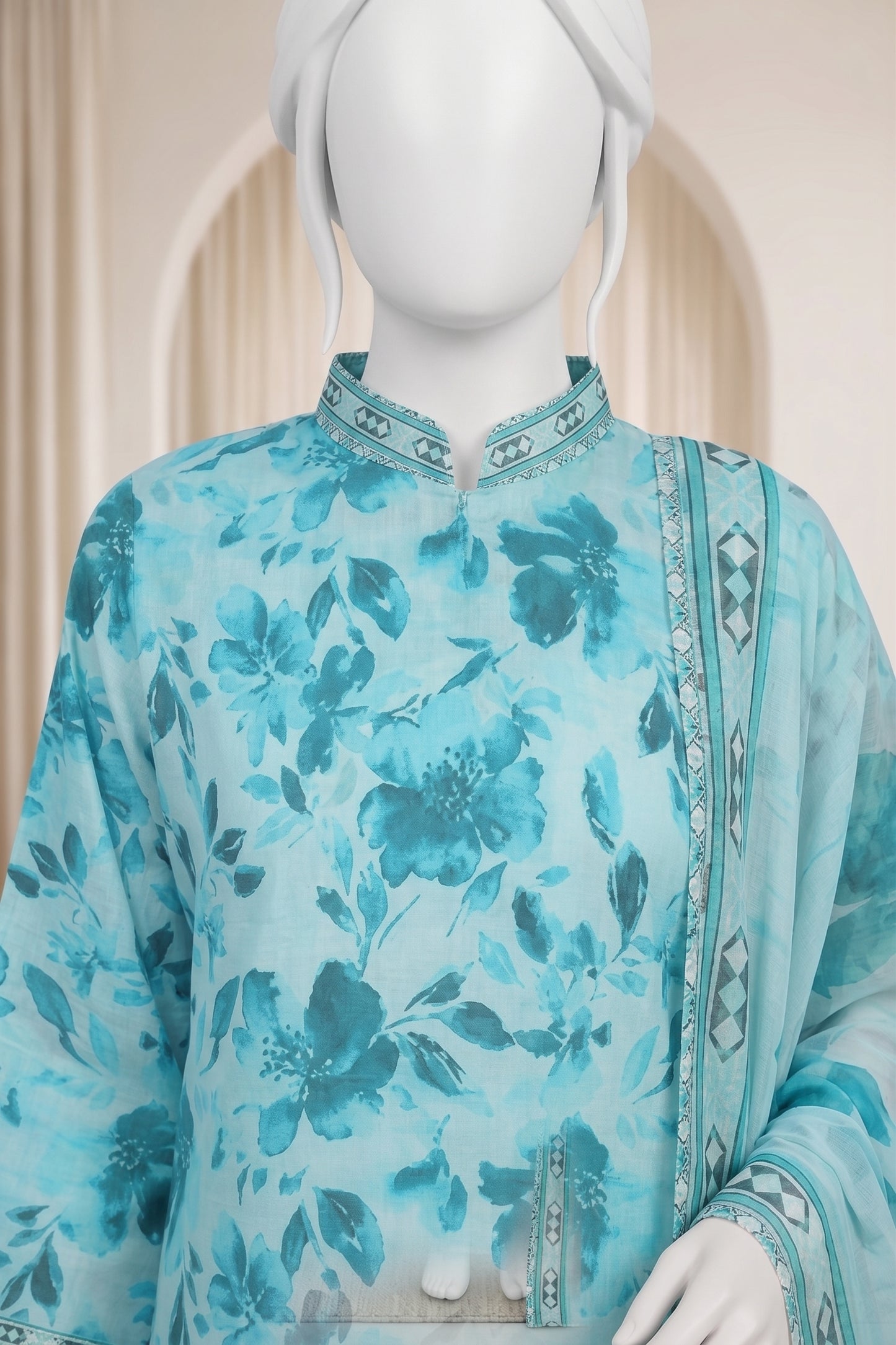 Printed Lawn Unstitched 3 Piece - 12410102