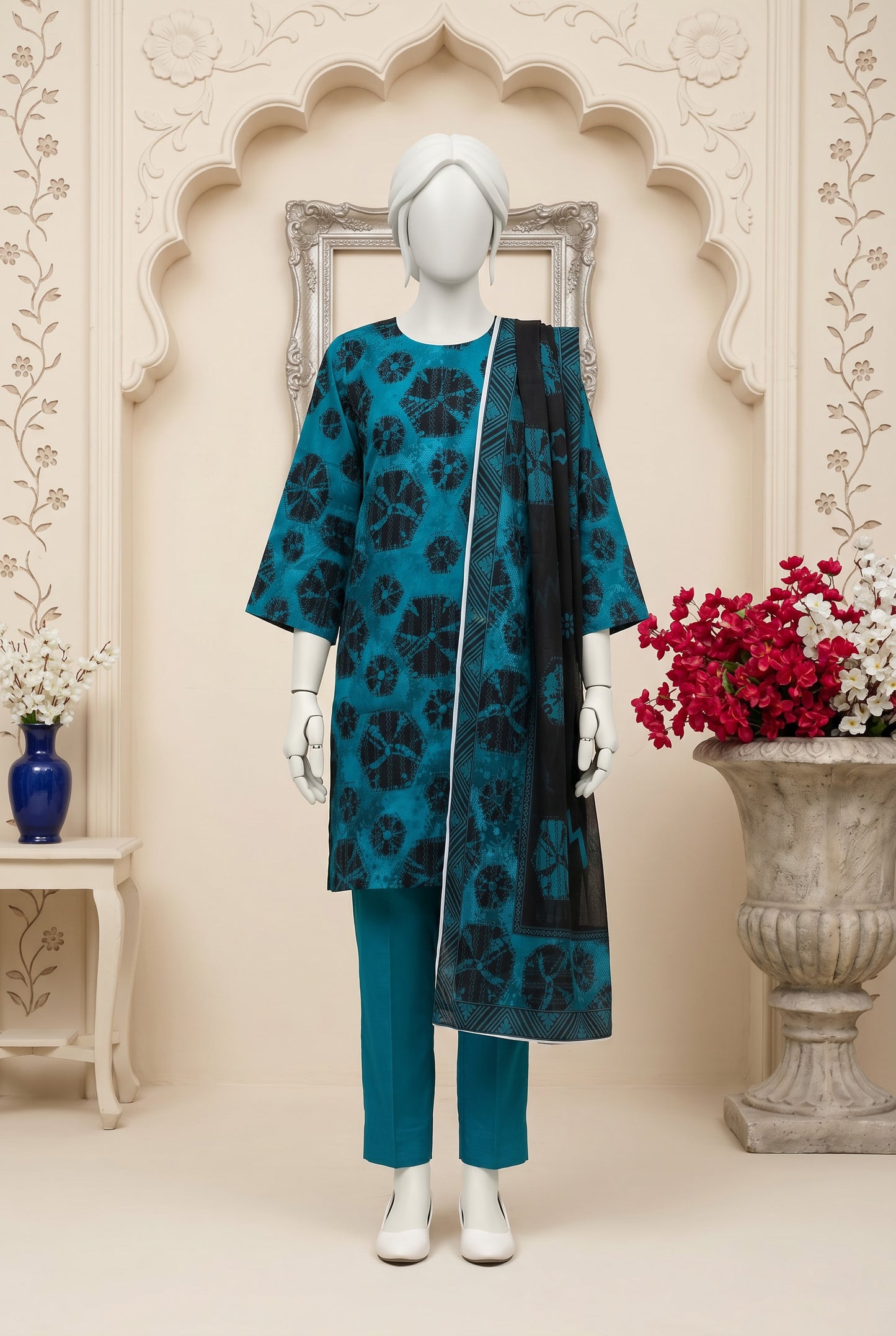 Printed Lawn Unstitched 3 Piece - 12500302