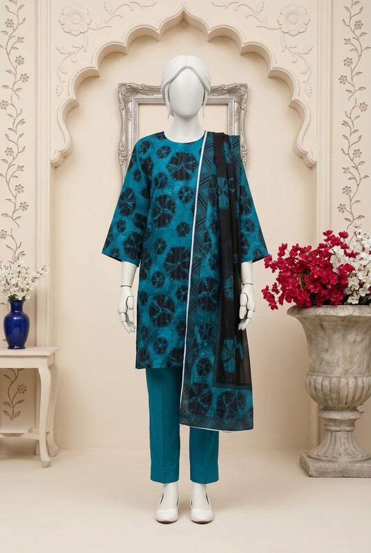 Printed Lawn Unstitched 3 Piece - 12500302