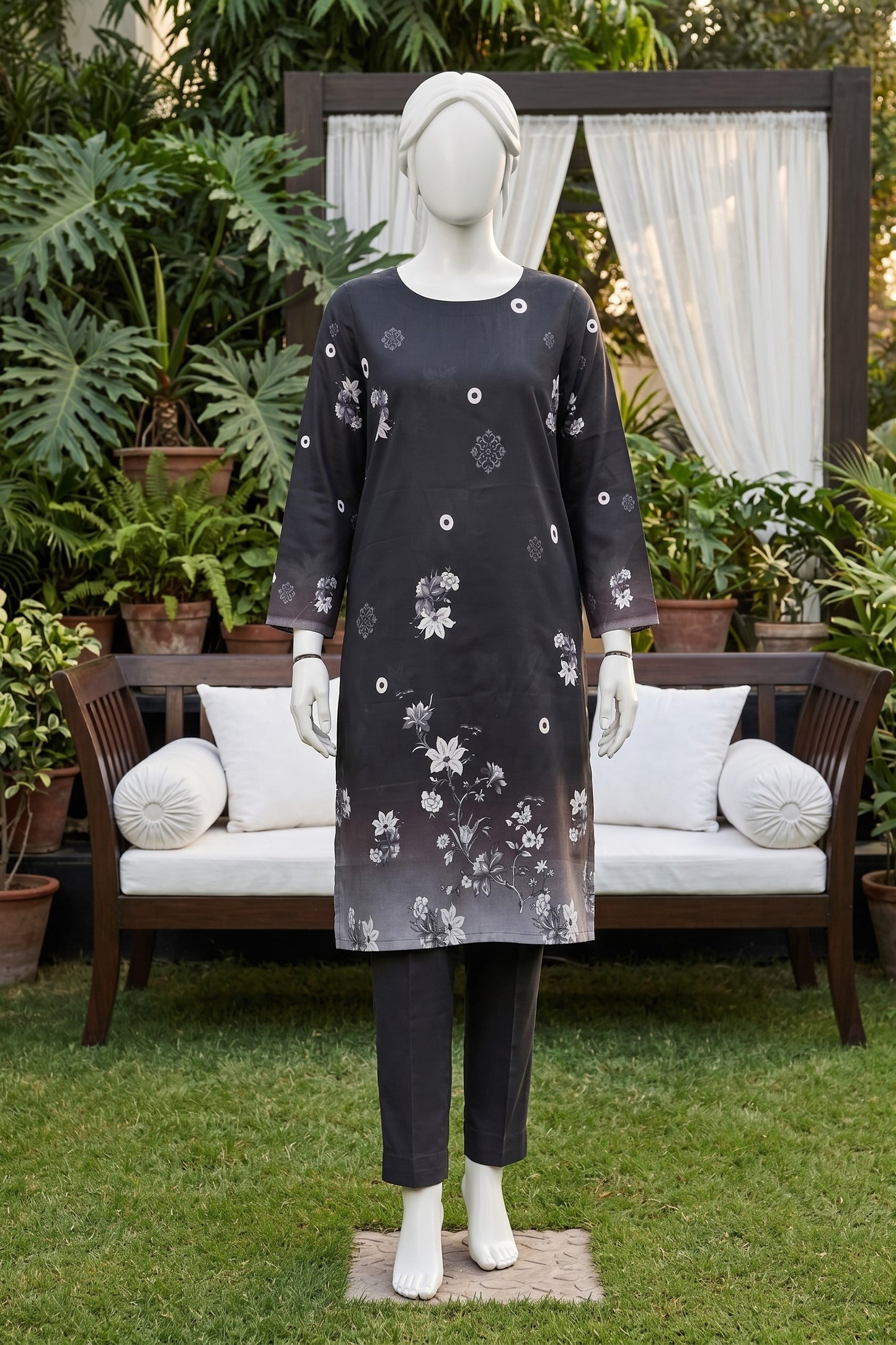 Printed Lawn Unstitched 3 Piece - 12540810