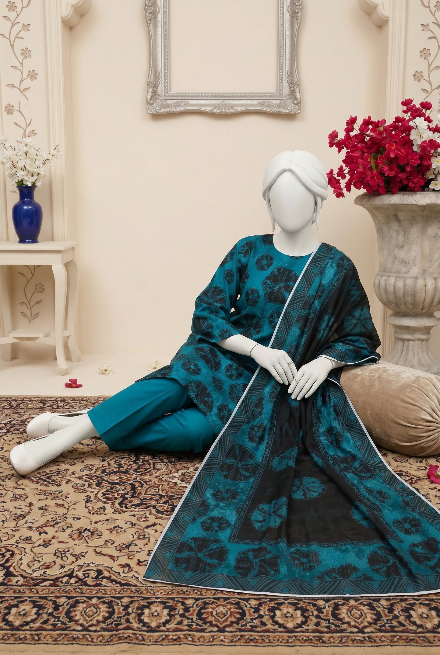 Printed Lawn Unstitched 3 Piece - 12500302