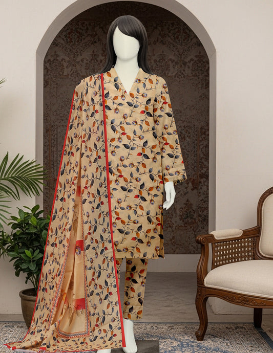 Printed Lawn Unstitched 3 Piece -11740103