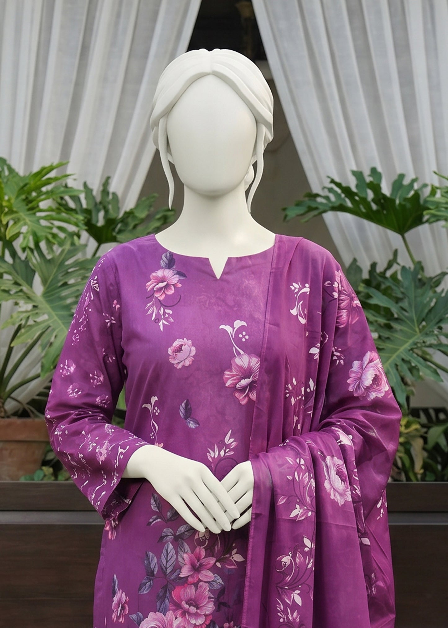 Printed Lawn Unstitched 3 Piece - 12530902
