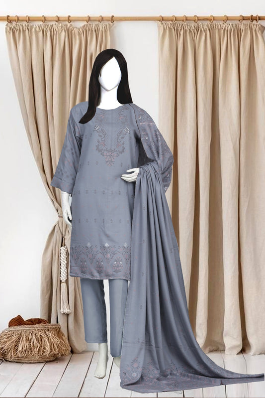 Jayqard karandi Unstitched 3 Piece - 1203d0404