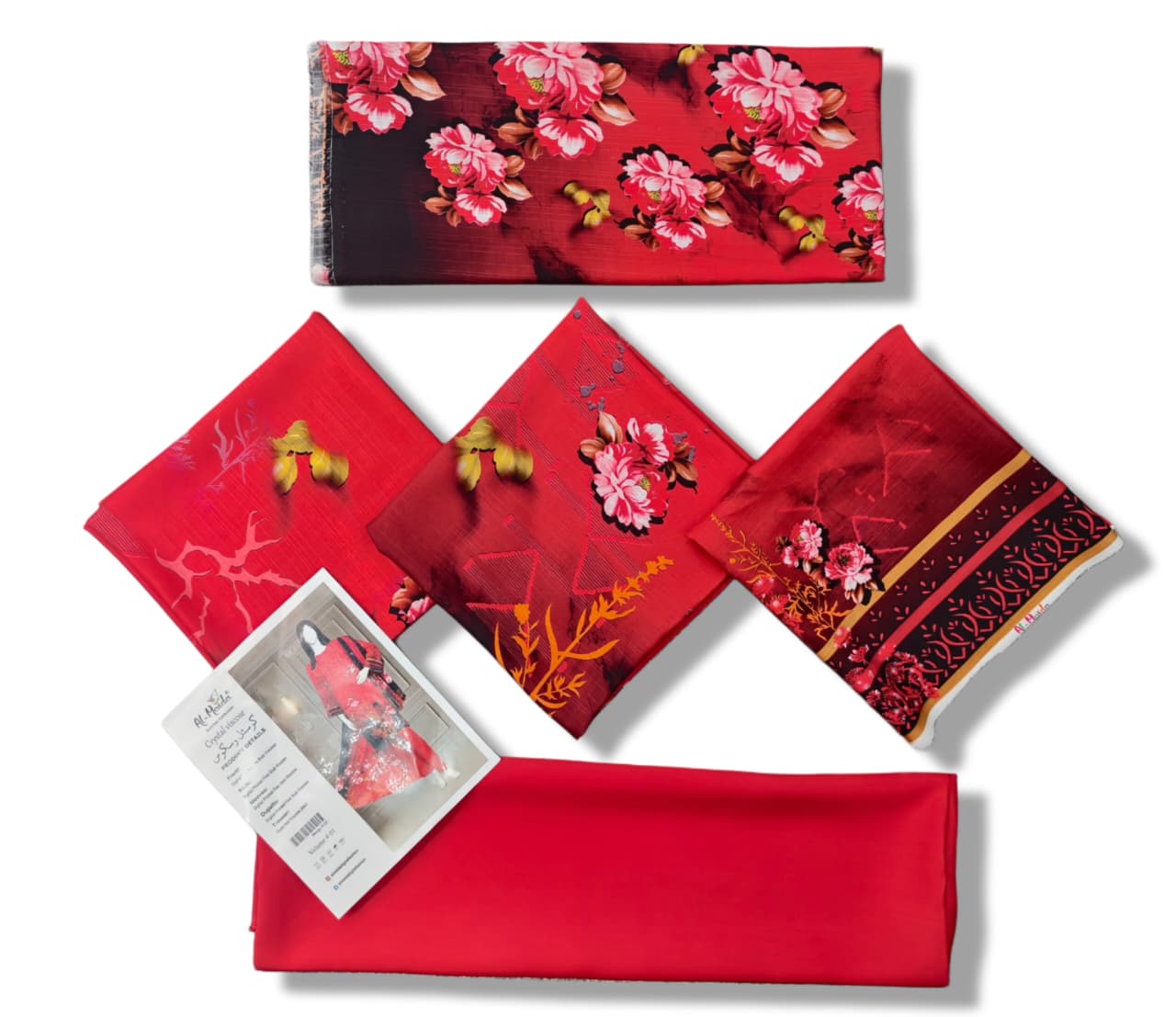 Printed Viscose Unstitched 3 Piece - 12040310