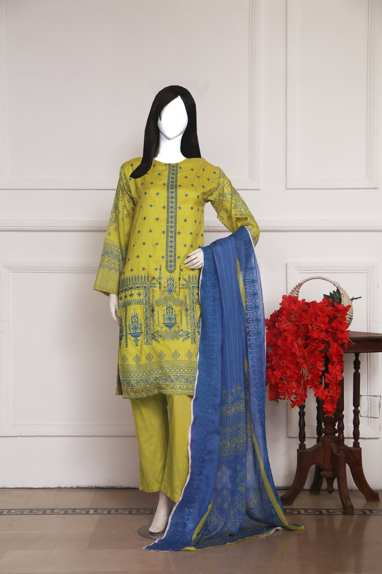 Anmol Three Piece Lawn Suit