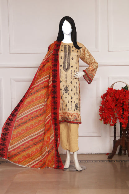 Anmol Three Piece Lawn Suit