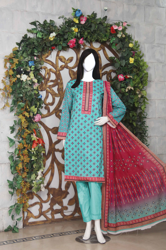 Mushk 3 piece Lawn Suit