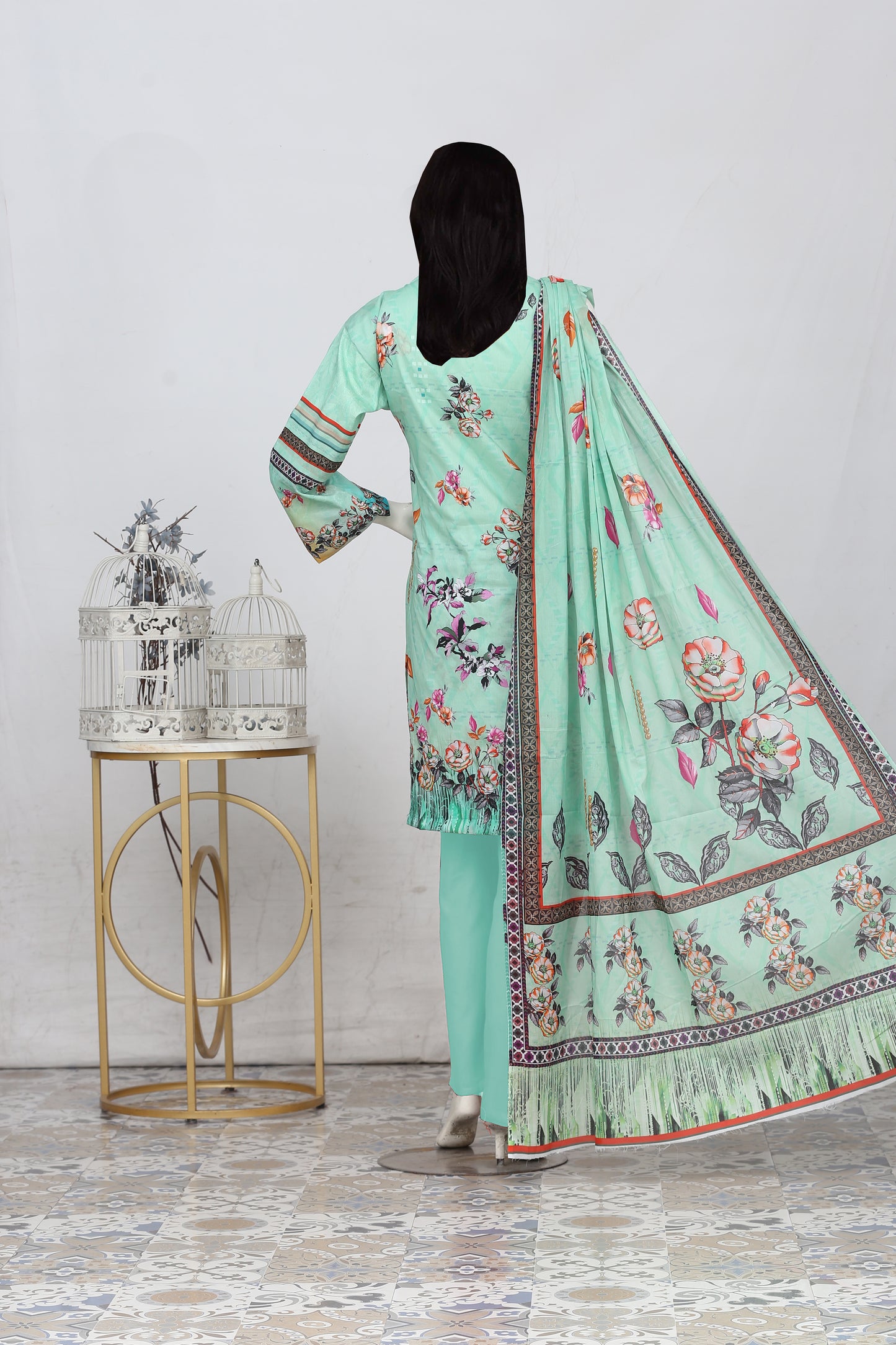 Printed Lawn Unstitched 3 Piece - 11600708