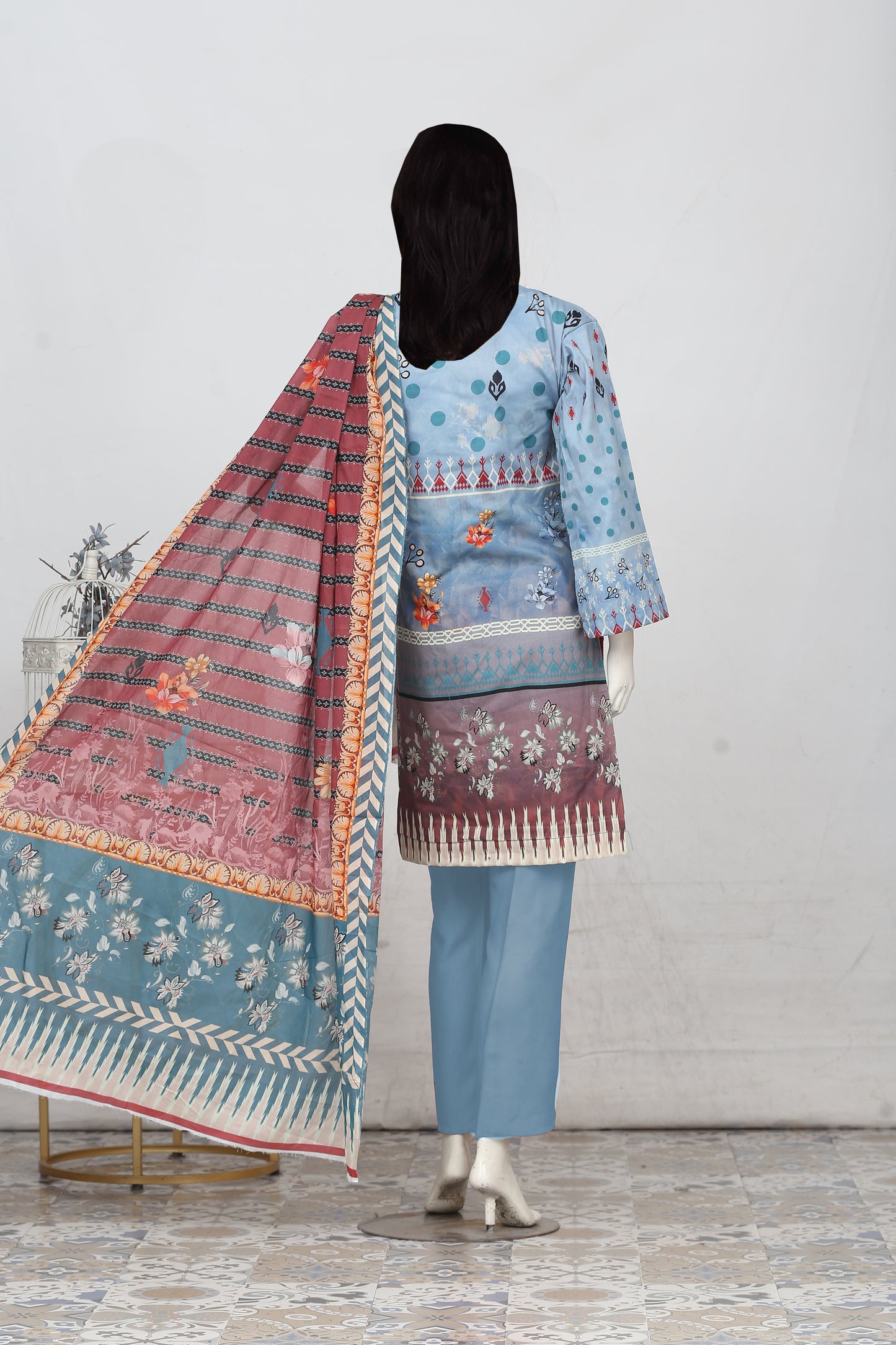 Printed Lawn Unstitched 3 Piece - 11600704