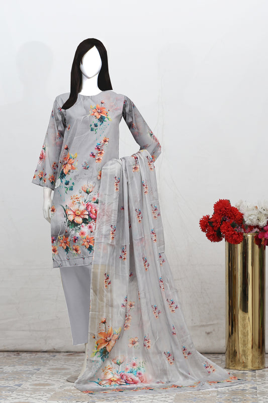 Printed Lawn Unstitched 3 Piece - 11440601