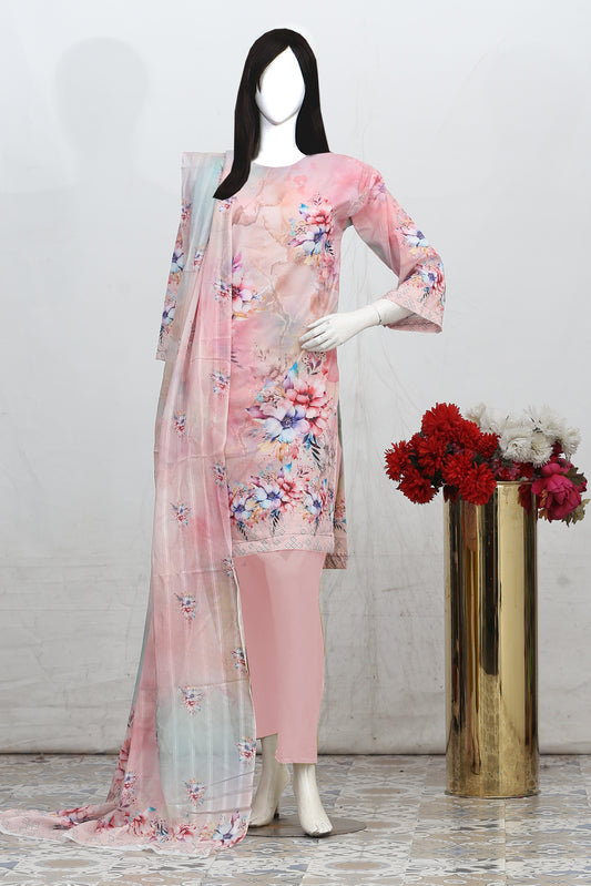 Printed Lawn Unstitched 3 Piece - 11440608
