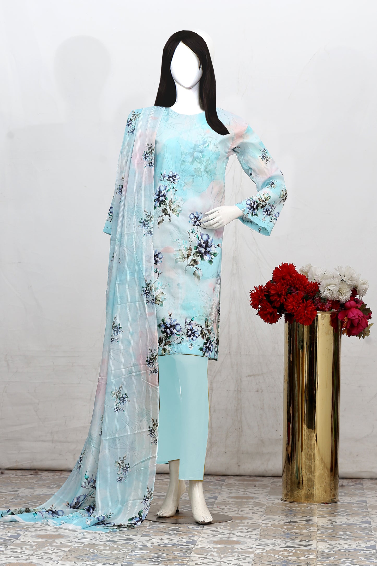 Printed Lawn Unstitched 3 Piece - 11440610
