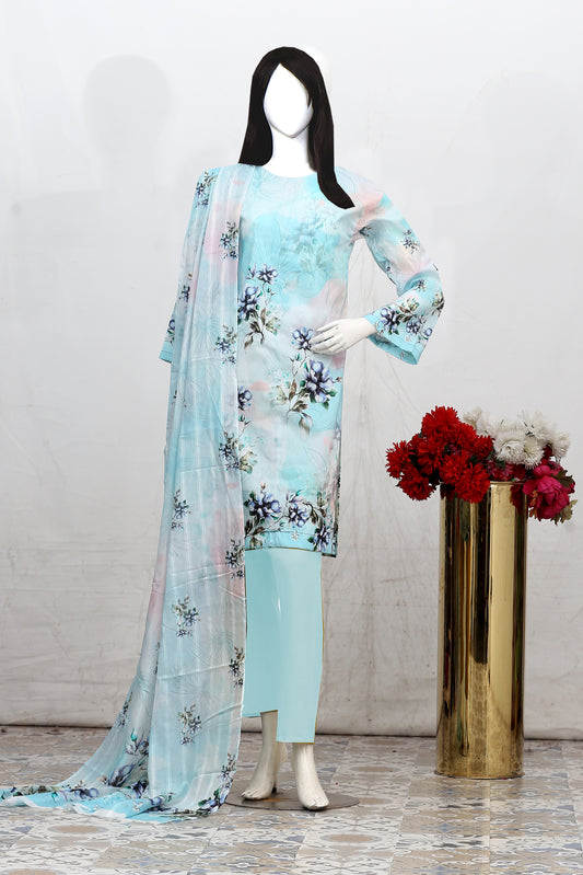 Printed Lawn Unstitched 3 Piece - 11440610