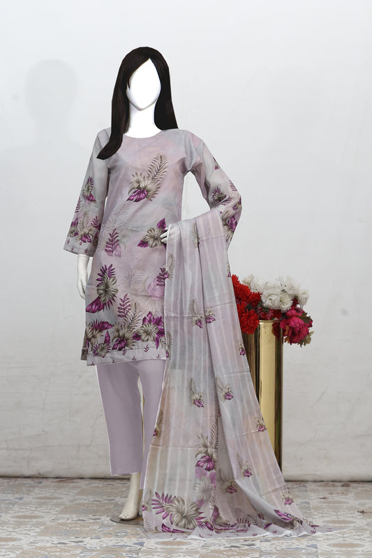 Printed Lawn Unstitched 3 Piece - 11440605