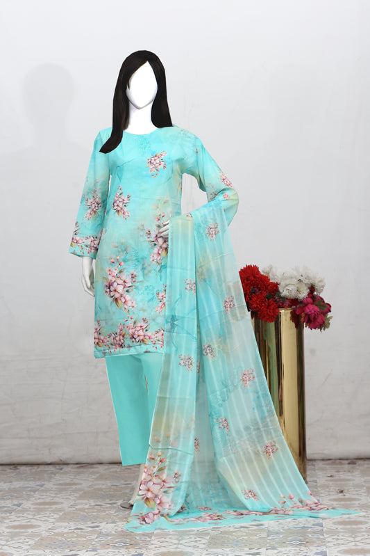 Printed Lawn Unstitched 3 Piece - 11440602