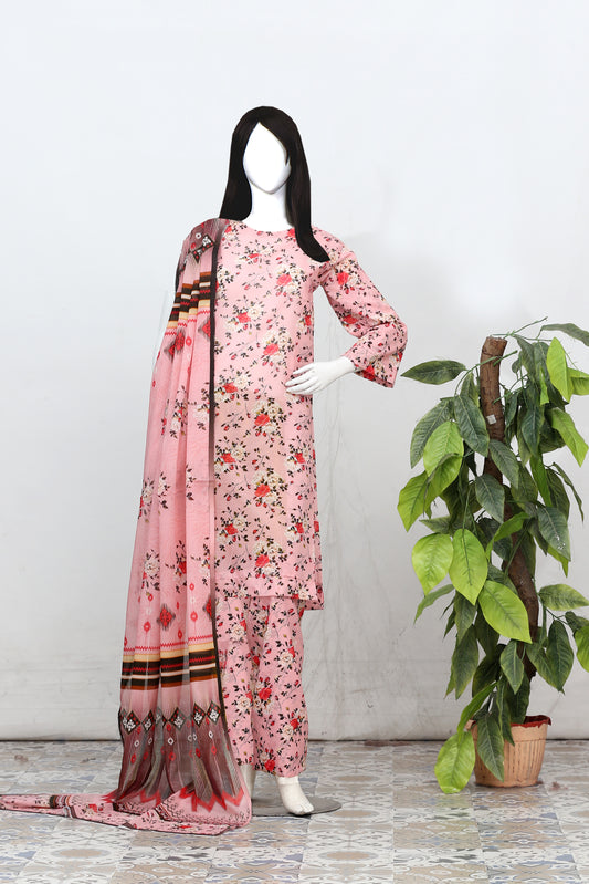 Printed Lawn Unstitched 3 Piece - 11390212