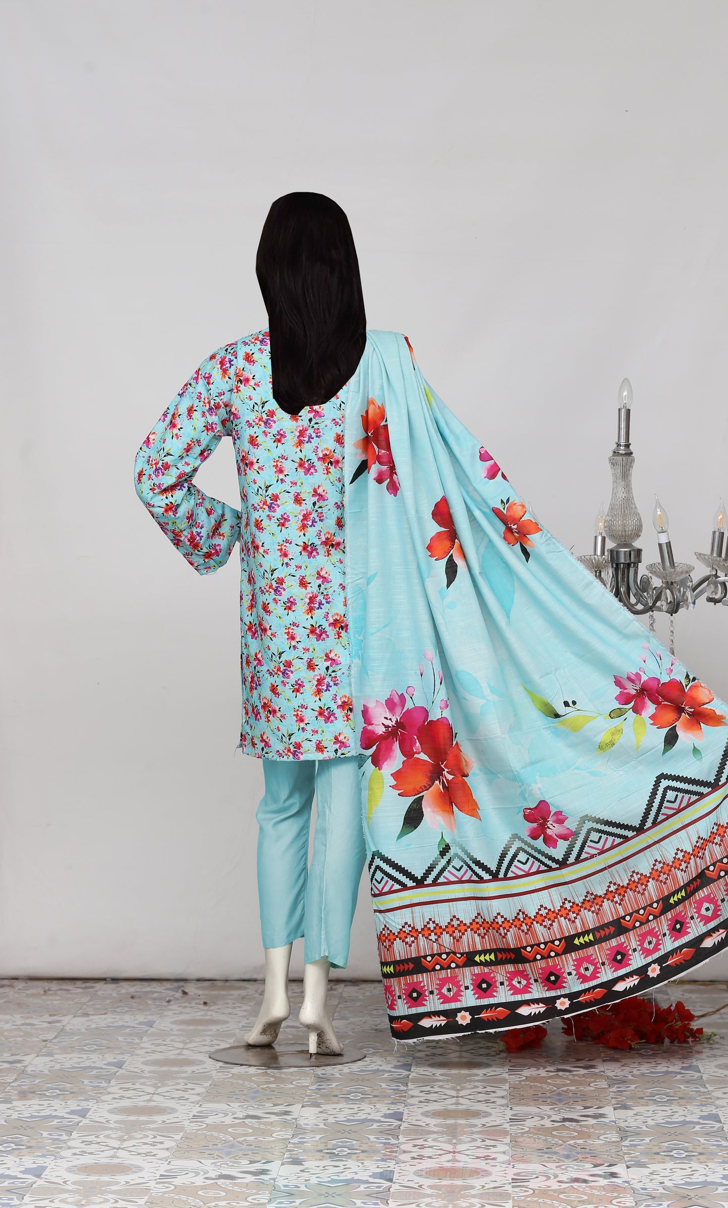 Motifs Khaddar 3 Piece