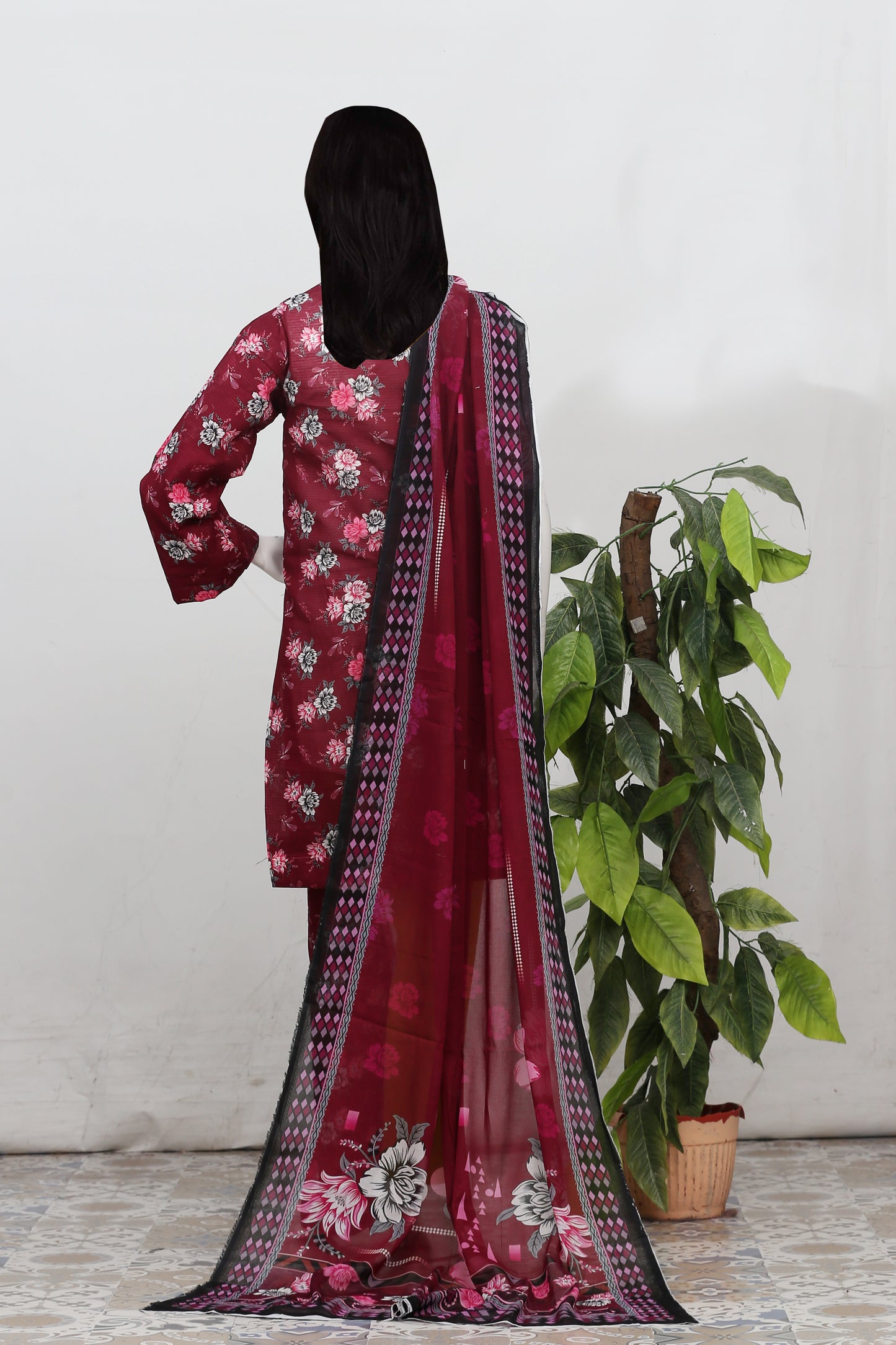 Printed Lawn Unstitched 3 Piece - 11390208
