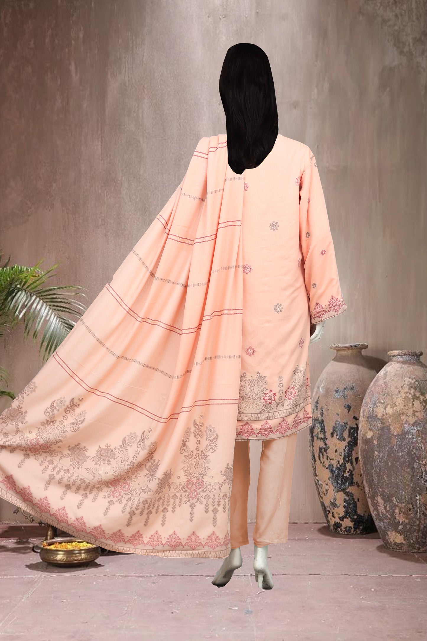 Jayqard Karandi Unstitched 3 Piece - 12030105