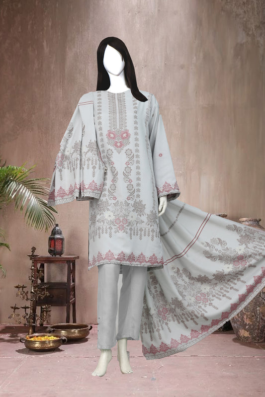 Jayqard Karandi Unstitched 3 Piece - 12030104