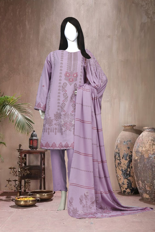 Jayqard Karandi Unstitched 3 Piece - 12030103