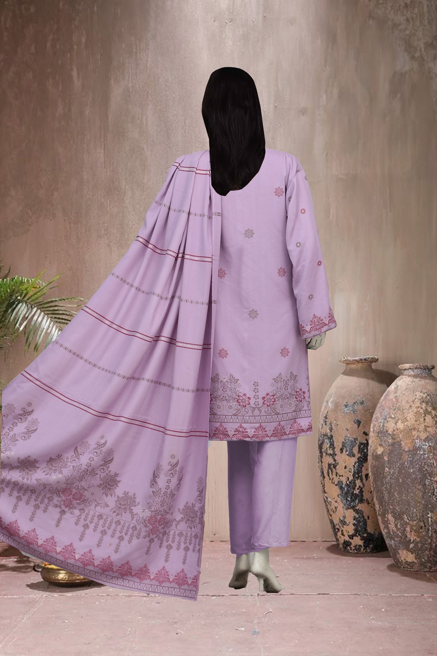 Jayqard Karandi Unstitched 3 Piece - 12030103