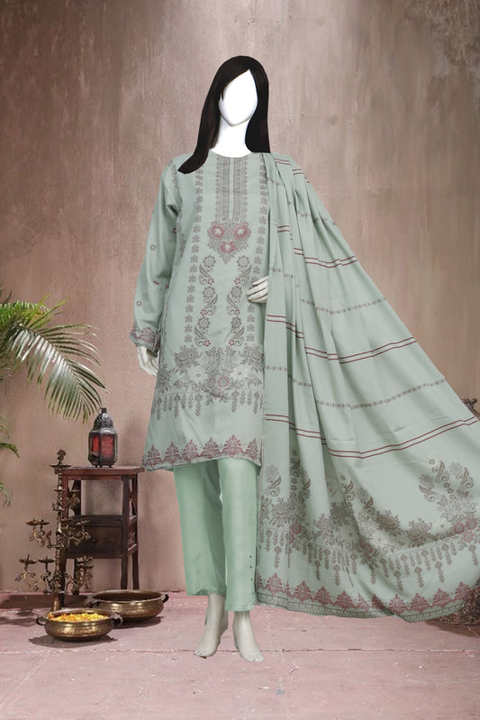 Jayqard Karandi Unstitched 3 Piece - 12030101