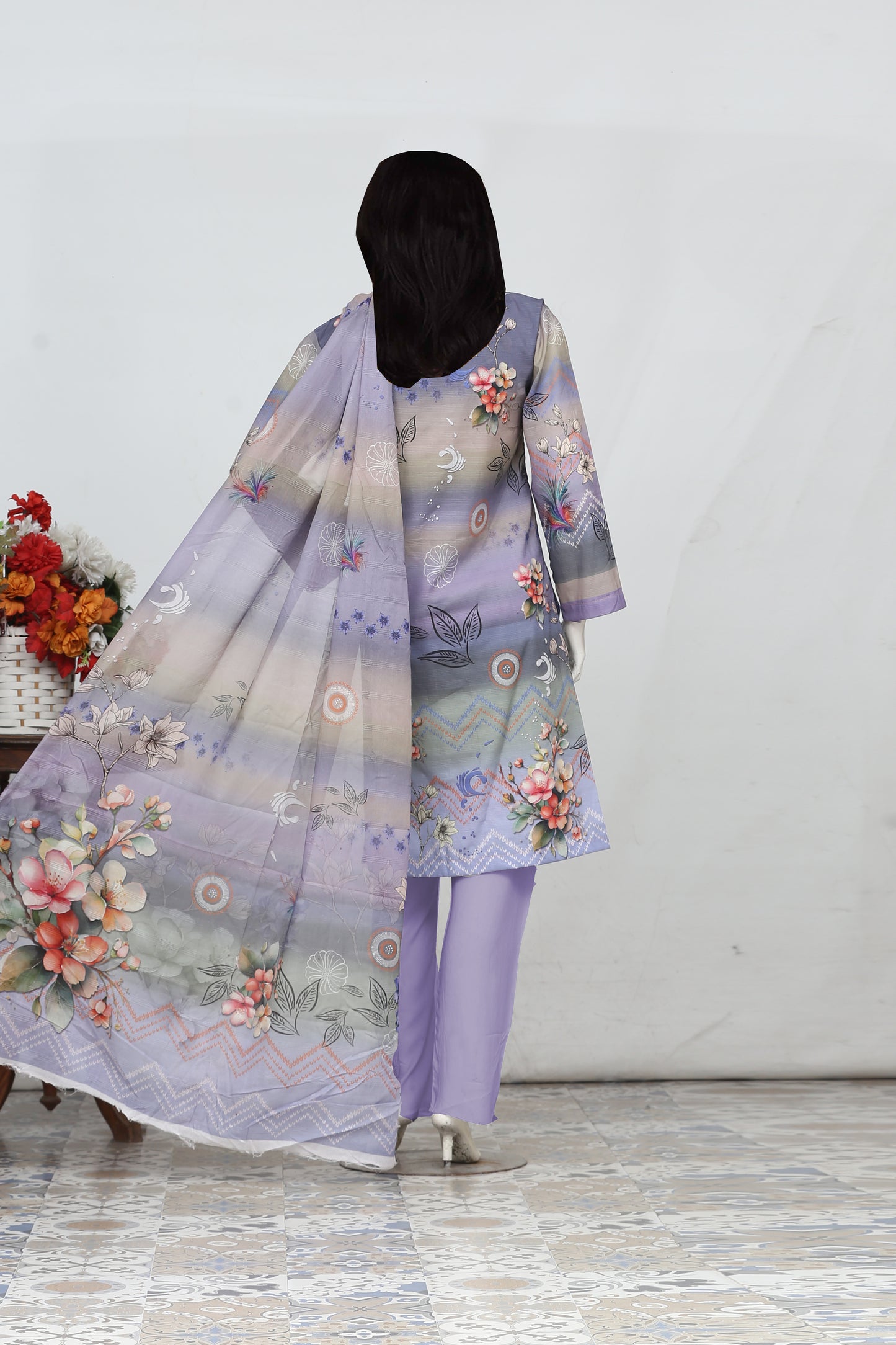 Printed Lawn Unstitched 3 Piece - 11500601