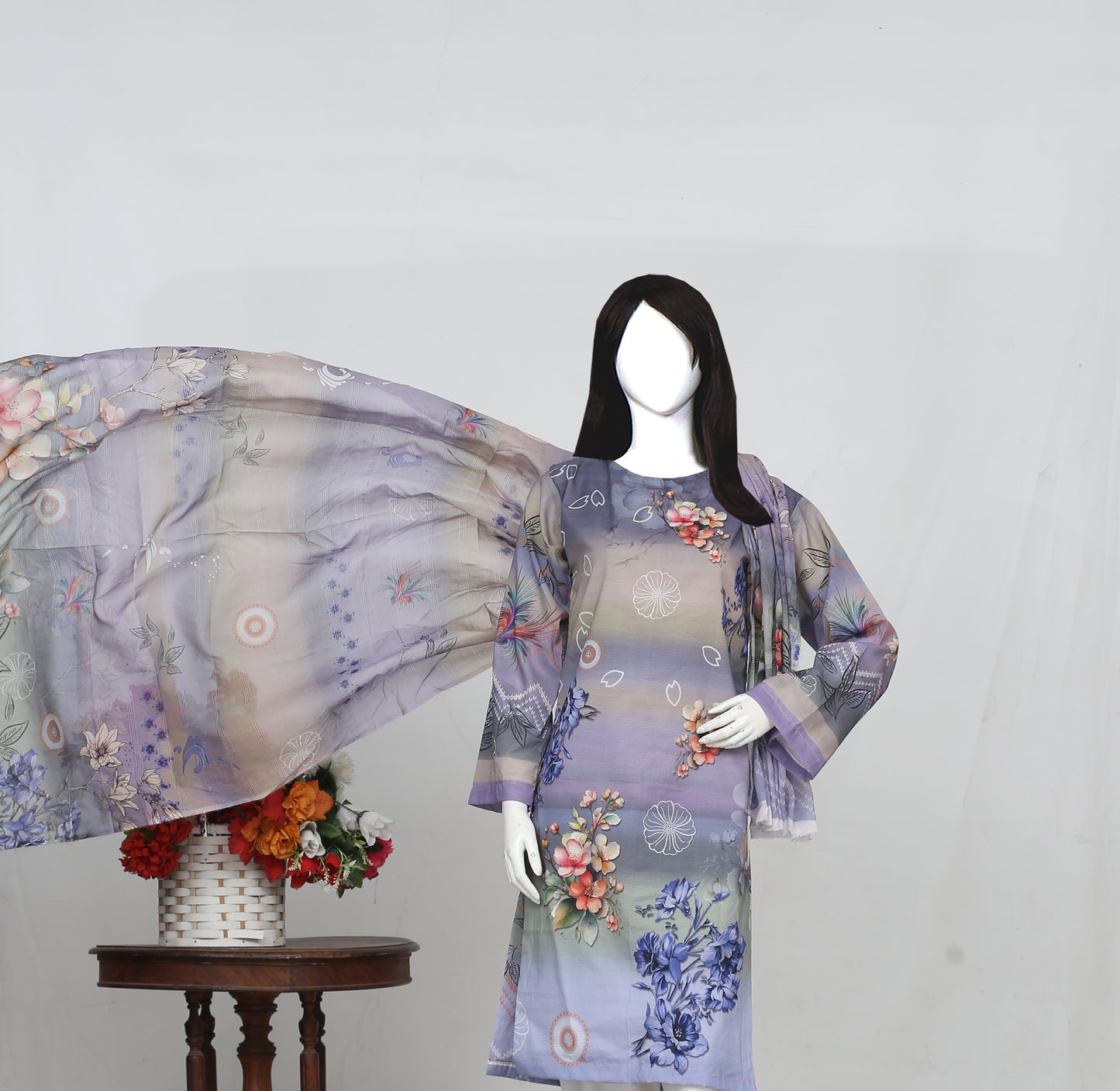 Printed Lawn Unstitched 3 Piece - 11500601