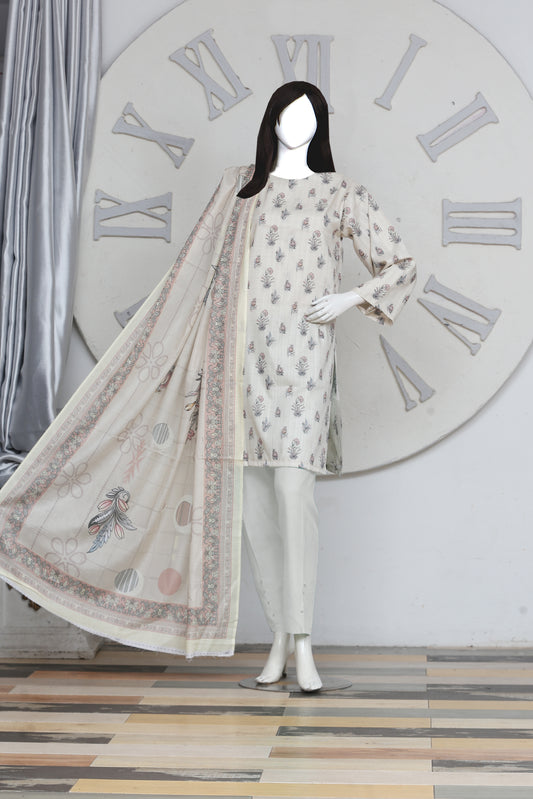 Printed Lawn Unstitched 3 Piece - 11410308
