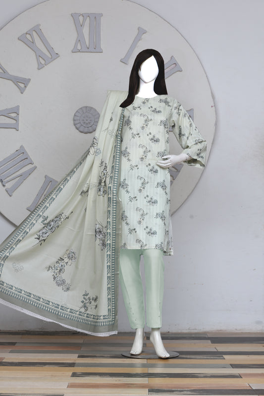 Printed Lawn Unstitched 3 Piece - 11410307