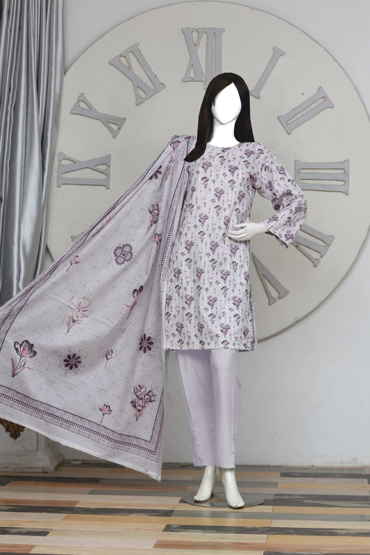 Printed Lawn Unstitched 3 Piece - 11410304